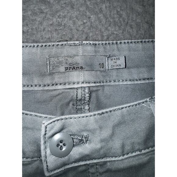 Prana Pants Women 10 Mid Rise Chino Utility‎ Tapered Leg Jogger - Picture 11 of 11